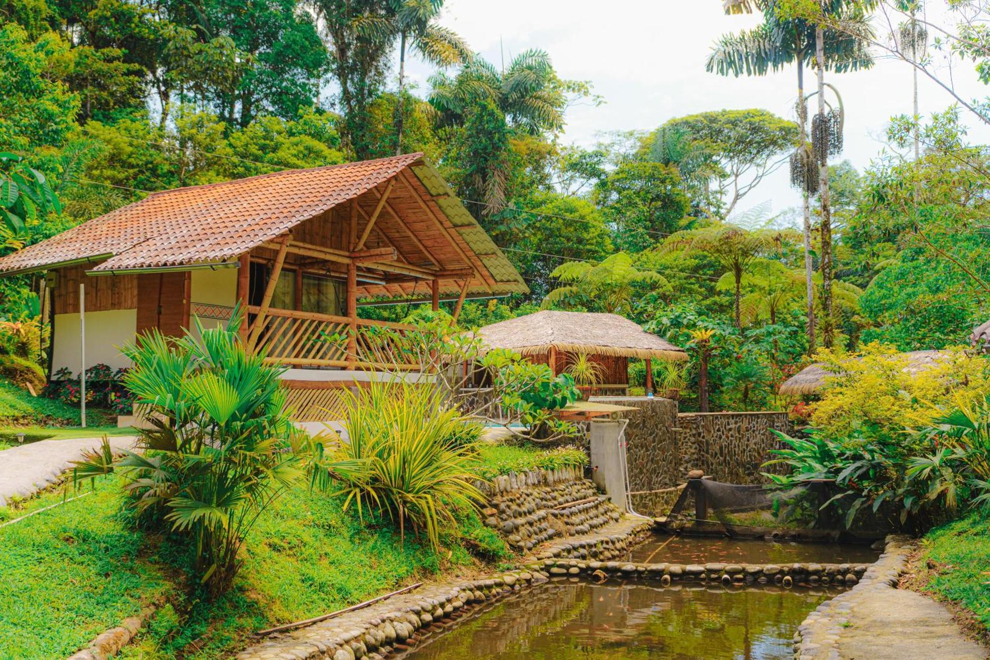 Finca Las Palmas Ecolodge Puyo Exterior foto